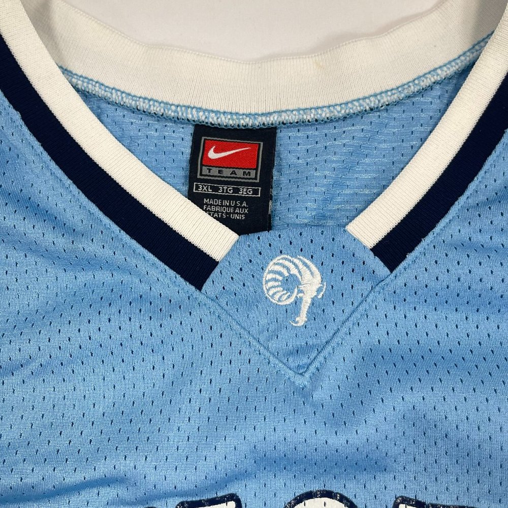 Rhodes Island Nike Basketball Jersey No. 1, Men's Jersey, Blue, Size 3XL - Picture 3 of 5